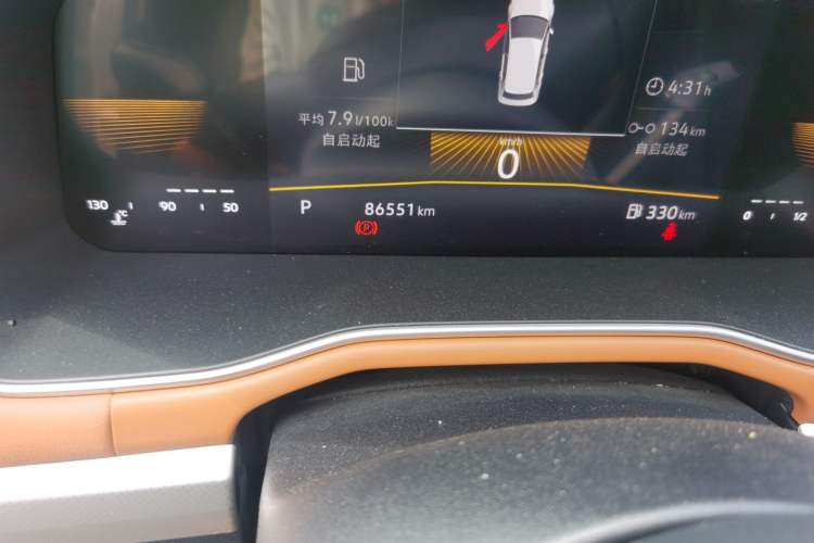 Used Volkswagen Bora 2023 200TSI DSG Enjoyment Edition Odometer Close Up