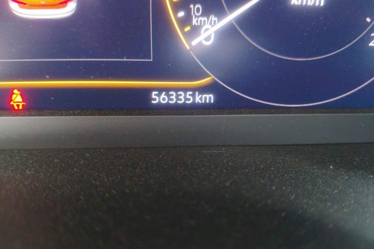 Used Volkswagen Bora 2023 280TSI DSG Prestige Edition Odometer Close Up