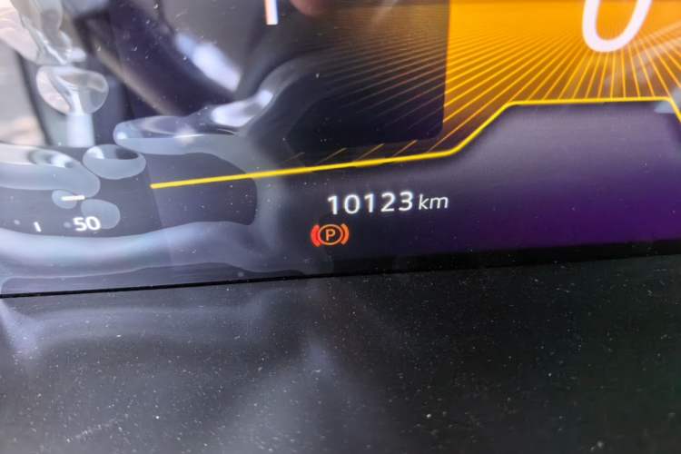 Used Volkswagen Bora 2023 200TSI DSG Smart Drive Version Odometer Close Up