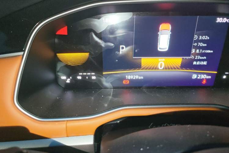 Used Volkswagen Bora 2023 200TSI DSG Enjoyment Edition Odometer Close Up