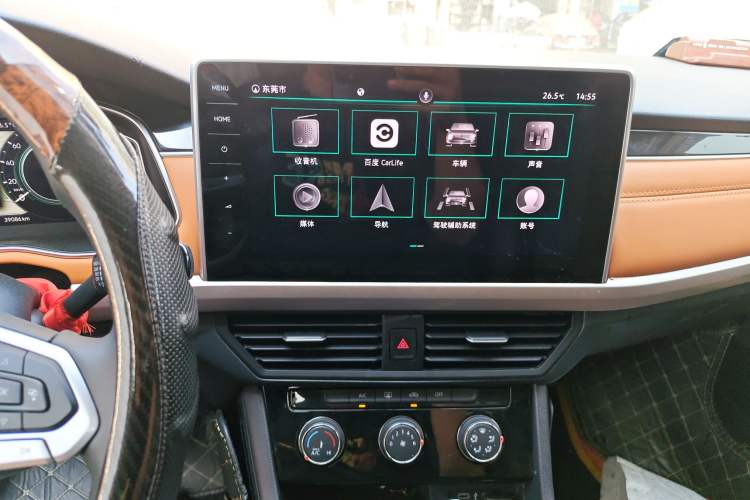 Used Volkswagen Bora 2023 200TSI DSG YueXing PRO Edition Audio And AC Panel