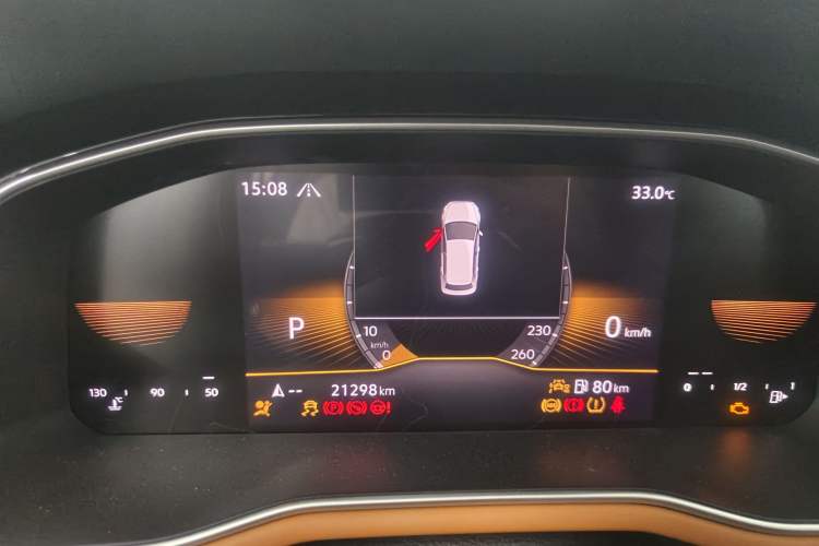 Used Volkswagen Bora 2024 280TSI DSG Comfort Edition Odometer Close Up