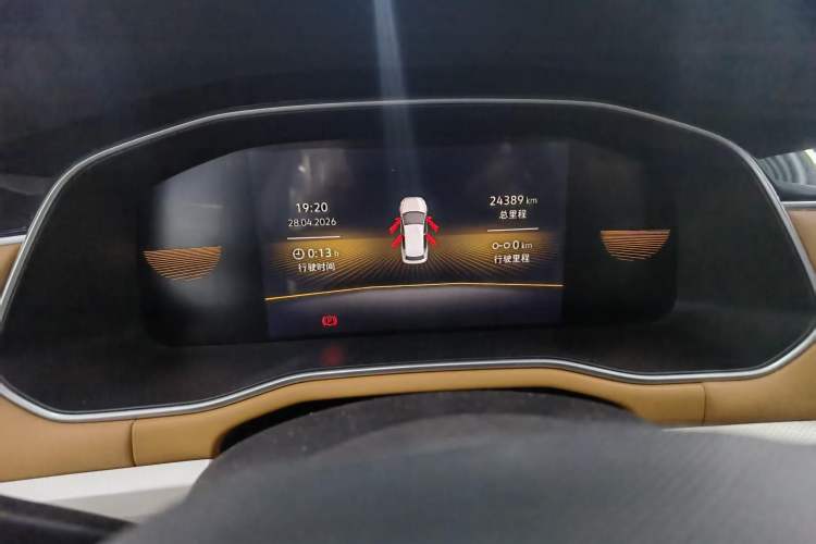 Used Volkswagen Bora 2024 280TSI DSG Comfort Edition Odometer Close Up