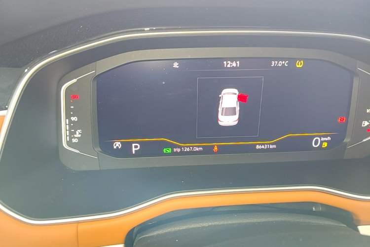 Used Volkswagen Bora 2024 200TSI DSG EnjoyDrive PRO Edition Odometer Close Up