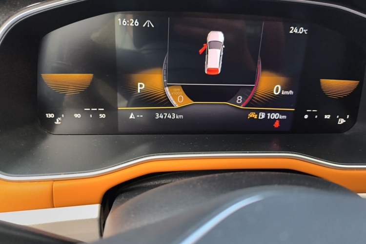 Used Volkswagen Bora 2024 280TSI DSG Comfort Edition Odometer Close Up