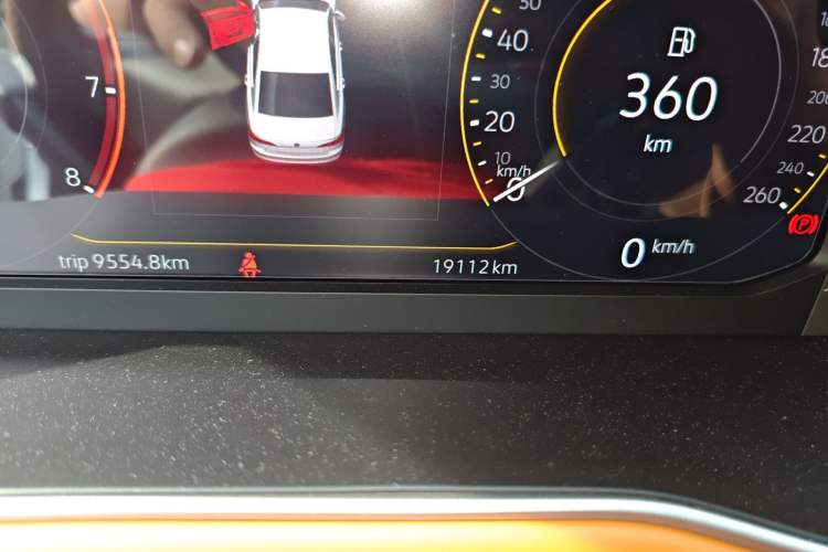 Used Volkswagen Bora 2024 200TSI DSG EnjoyDrive PRO Edition Odometer Close Up
