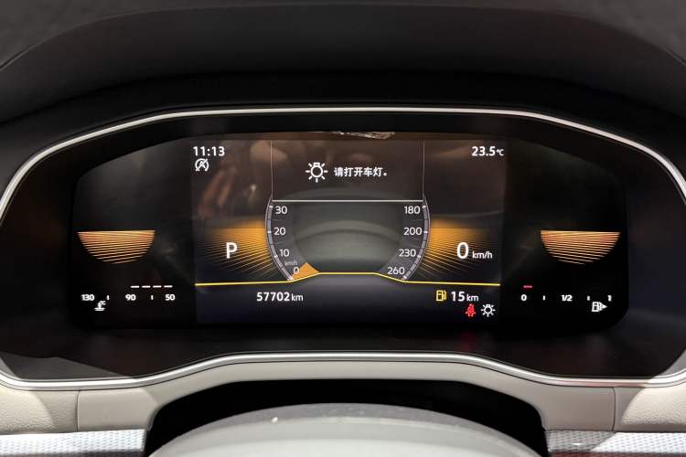 Used Volkswagen Bora 2024 200TSI DSG Comfort Edition Odometer Close Up