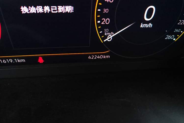 Used Volkswagen Bora 2024 200TSI DSG EnjoyDrive PRO Edition Odometer Close Up