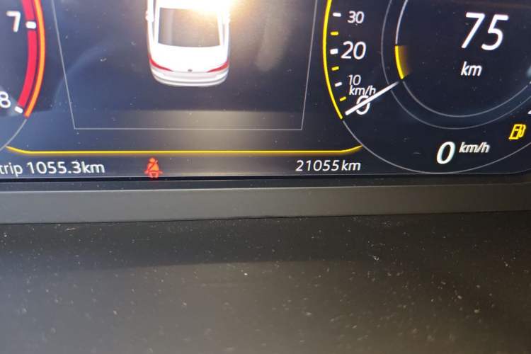 Used Volkswagen Bora 2024 200TSI DSG EnjoyDrive PRO Edition Odometer Close Up