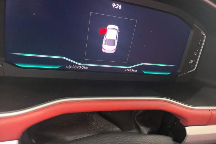 Used Volkswagen Bora 2024 200TSI DSG EnjoyDrive PRO Edition Odometer Close Up