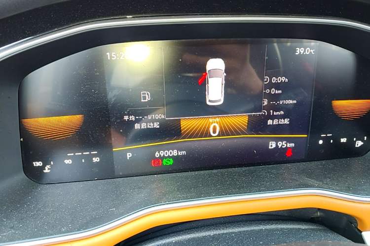 Used Volkswagen Bora 2024 200TSI DSG Smart Drive Edition Odometer Close Up