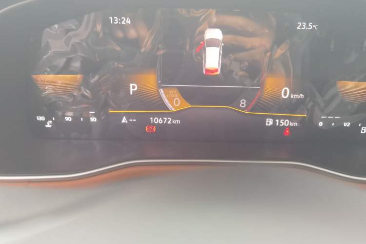 Used Volkswagen Bora 2025 200TSI DSG Enjoy Driving Navigation Edition Odometer Close Up