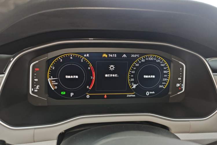 Used Volkswagen Bora 2025 Model, Facelifted 300TSI DSG Zunxing Edition Instrument Cluster