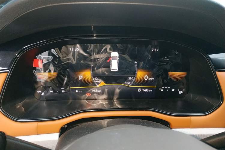Used Volkswagen Bora 2025 Facelifted 200TSI DSG Yuexing Navigation Edition Instrument Cluster