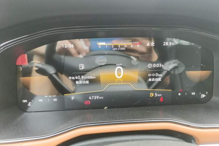 Used Volkswagen Bora 2025 200TSI DSG Enjoy Driving Navigation Edition Instrument Cluster