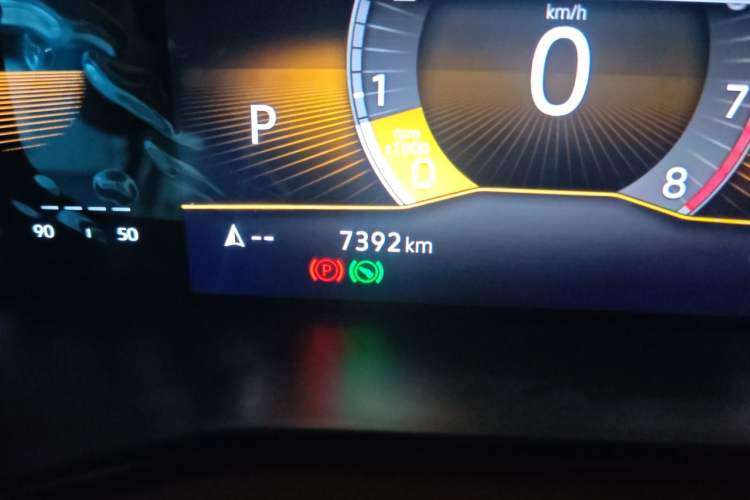Used Volkswagen Bora 2025 Facelifted 200TSI DSG Yuexing Navigation Edition Odometer Close Up