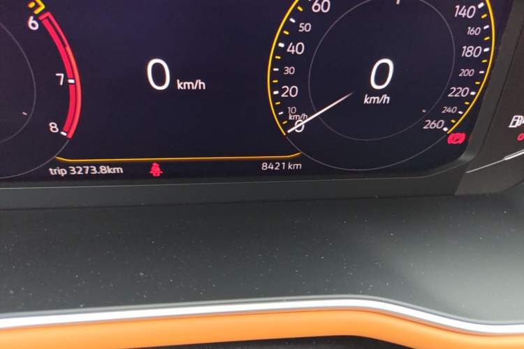 Used Volkswagen Bora 2025 200TSI DSG Enjoy PRO Edition Odometer Close Up