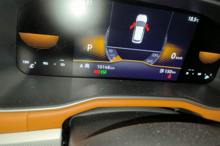 Used Volkswagen Bora 2025 200TSI DSG Enjoy Driving Navigation Edition Odometer Close Up