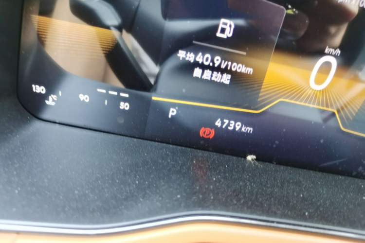 Used Volkswagen Bora 2025 200TSI DSG Enjoy Driving Navigation Edition Odometer Close Up