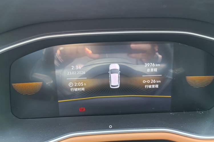 Used Volkswagen Bora 2025 200TSI DSG Enjoy Driving Navigation Edition Odometer Close Up