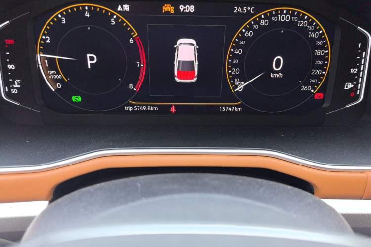Used Volkswagen Bora 2025 200TSI DSG Enjoy PRO Edition Odometer Close Up