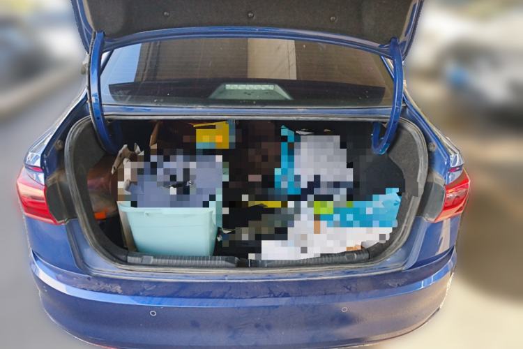 Used Volkswagen Bora Pure Electric 2020 Shan Pro Trunk