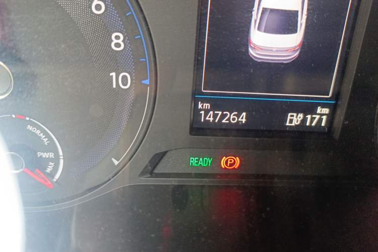 Used Volkswagen Bora Pure Electric 2020 Shan Model Odometer Close Up