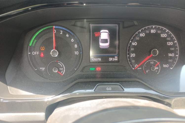 Used Volkswagen Bora Pure Electric 2020 Shan Pro Odometer Close Up
