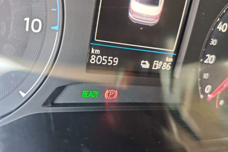 Used Volkswagen Bora Pure Electric 2020 Shan Model Odometer Close Up
