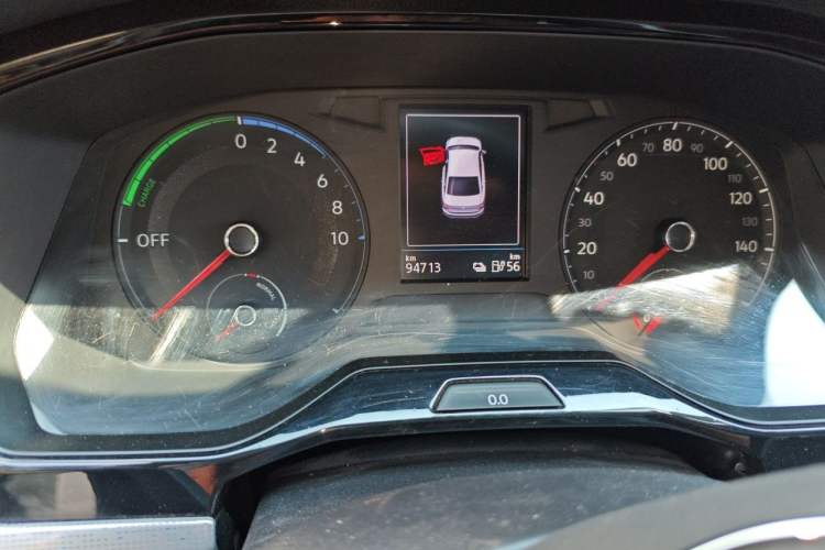 Used Volkswagen Bora Pure Electric 2020 Shan Pro Odometer Close Up