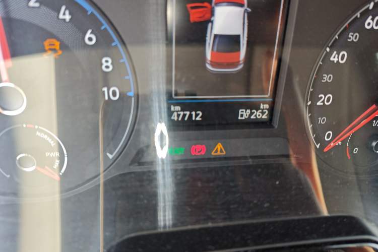 Used Volkswagen Bora Pure Electric 2020 Shan Model Odometer Close Up