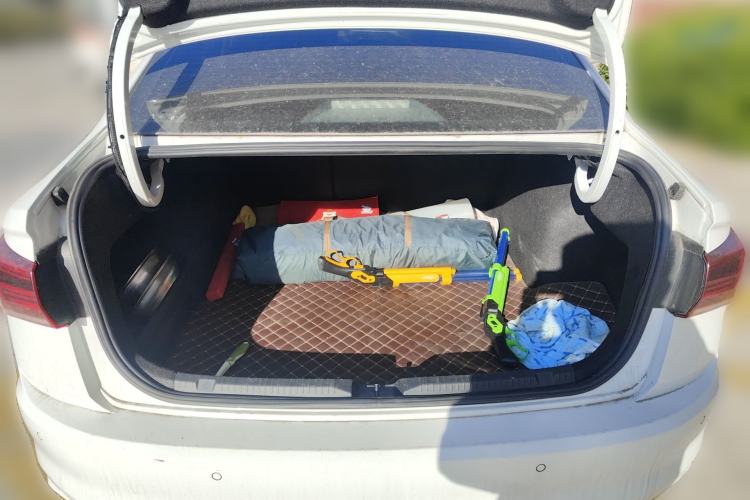 Used Volkswagen Bora Pure Electric 2020 Shan Model Trunk