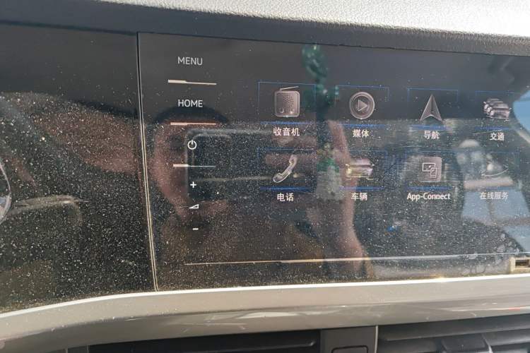 Used Volkswagen Bora Pure Electric 2021 Shang Model Audio And AC Panel