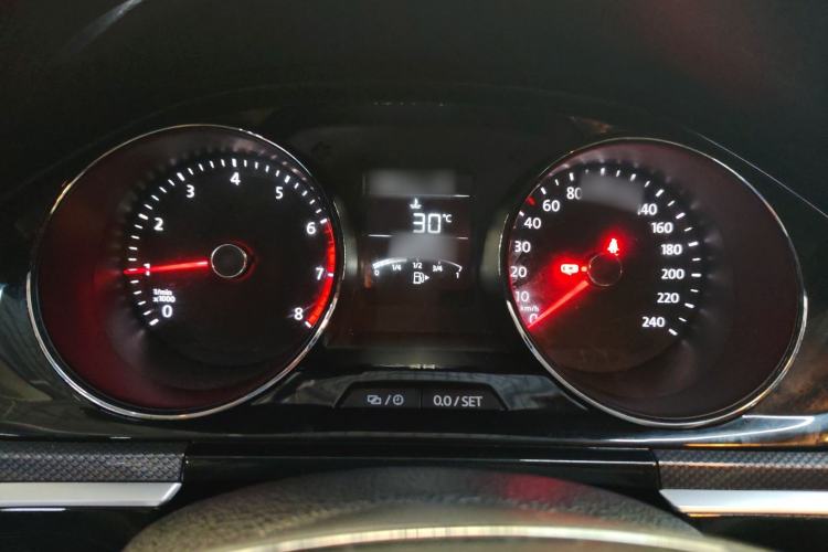 Used Volkswagen C-TREK 2018 1.5L Automatic Comfort Model Instrument Cluster