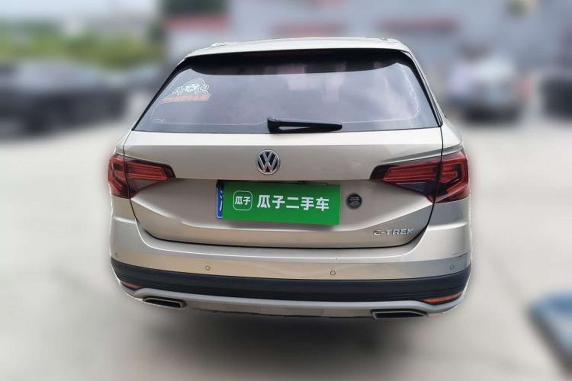 Used Volkswagen C-TREK 2017 1.6L Automatic Comfort Model Rear