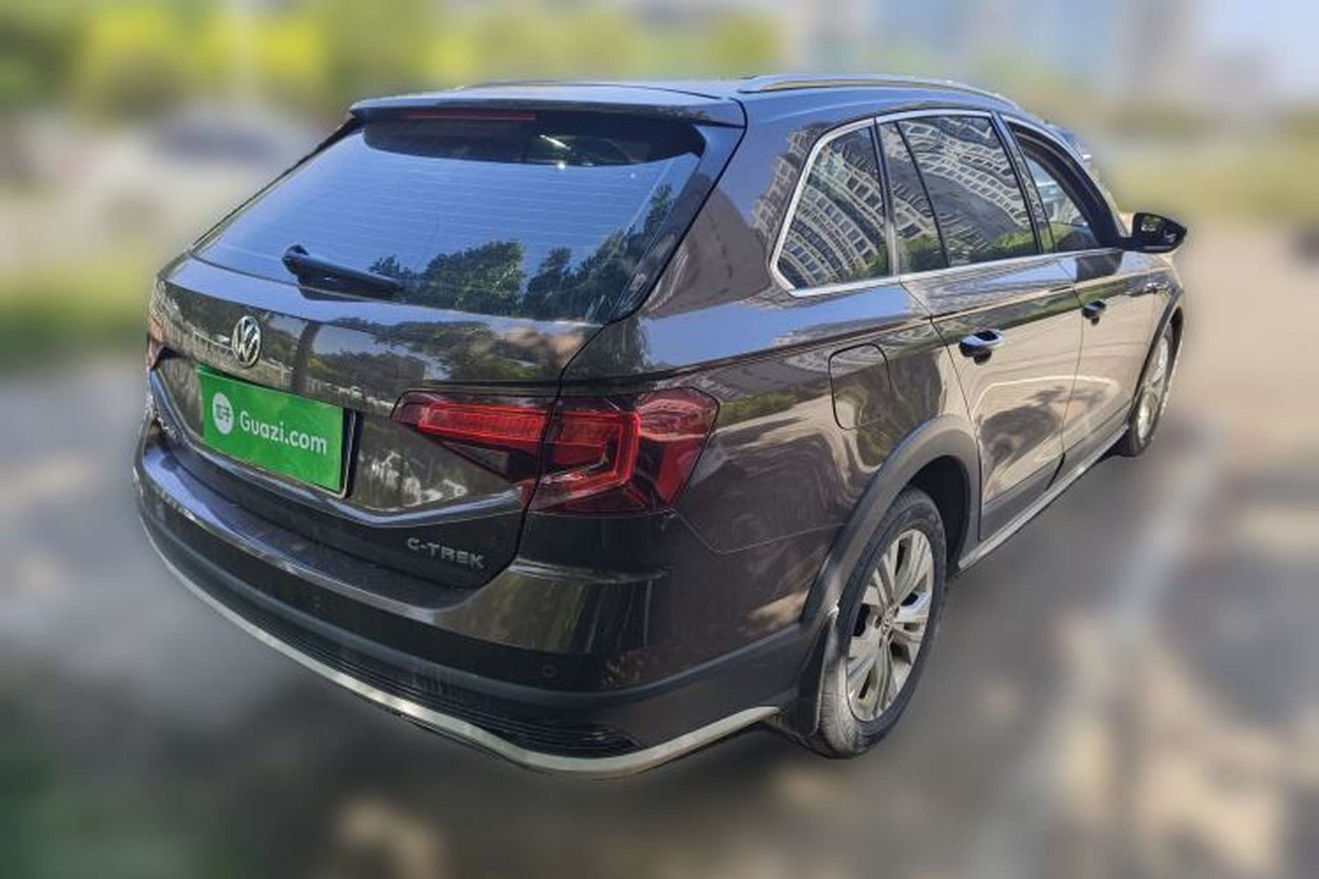 Used Volkswagen C-TREK 2017 1.6L Automatic Comfort Model Rear Right 45 Deg
