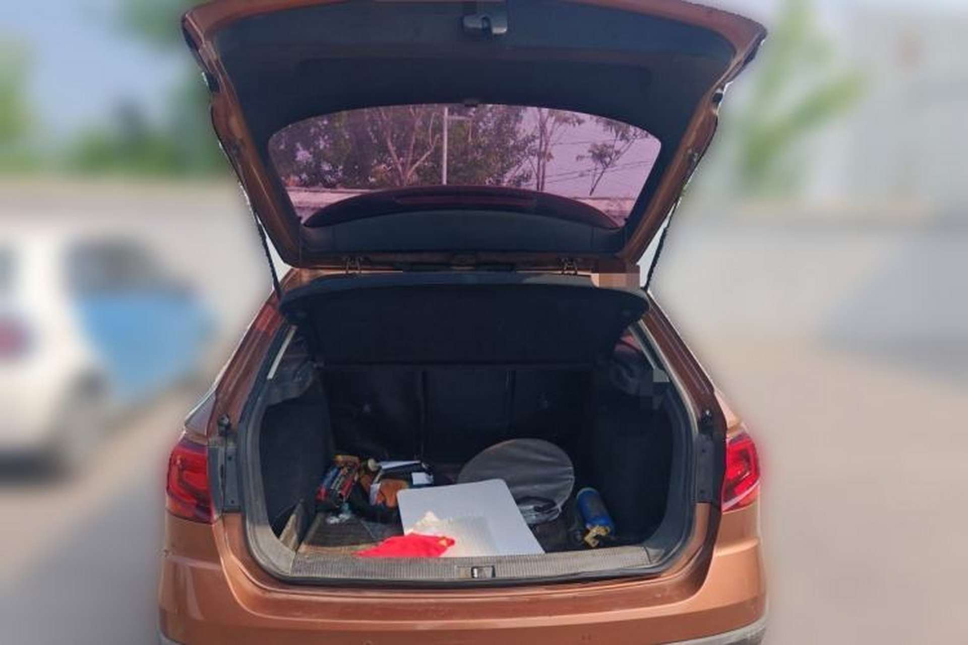 Used Volkswagen C-TREK 2017 1.6L Manual Comfort Model Trunk