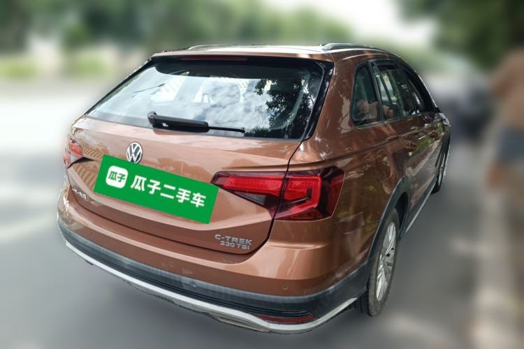 Used Volkswagen C-TREK 2017 230TSI DSG Comfort Version Rear Right 45 Deg
