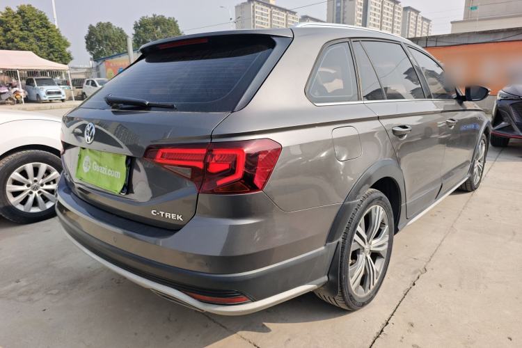 Used Volkswagen C-TREK 2017 1.6L Automatic Luxury Model Rear Right 45 Deg
