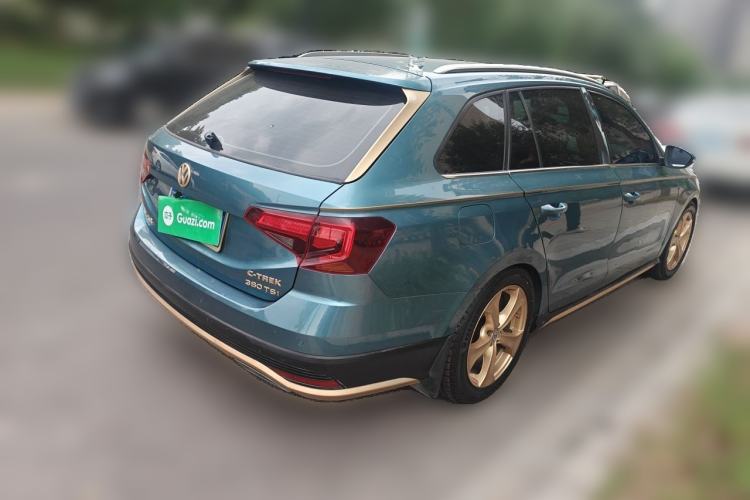 Used Volkswagen C-TREK 2017 230TSI DSG Luxury Model Rear Right 45 Deg