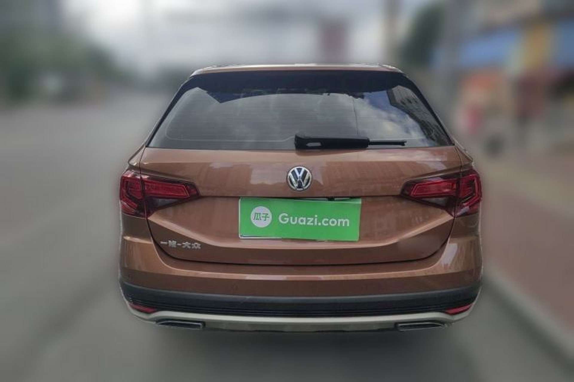 Used Volkswagen C-TREK 2017 1.6L Automatic Luxury Model Rear