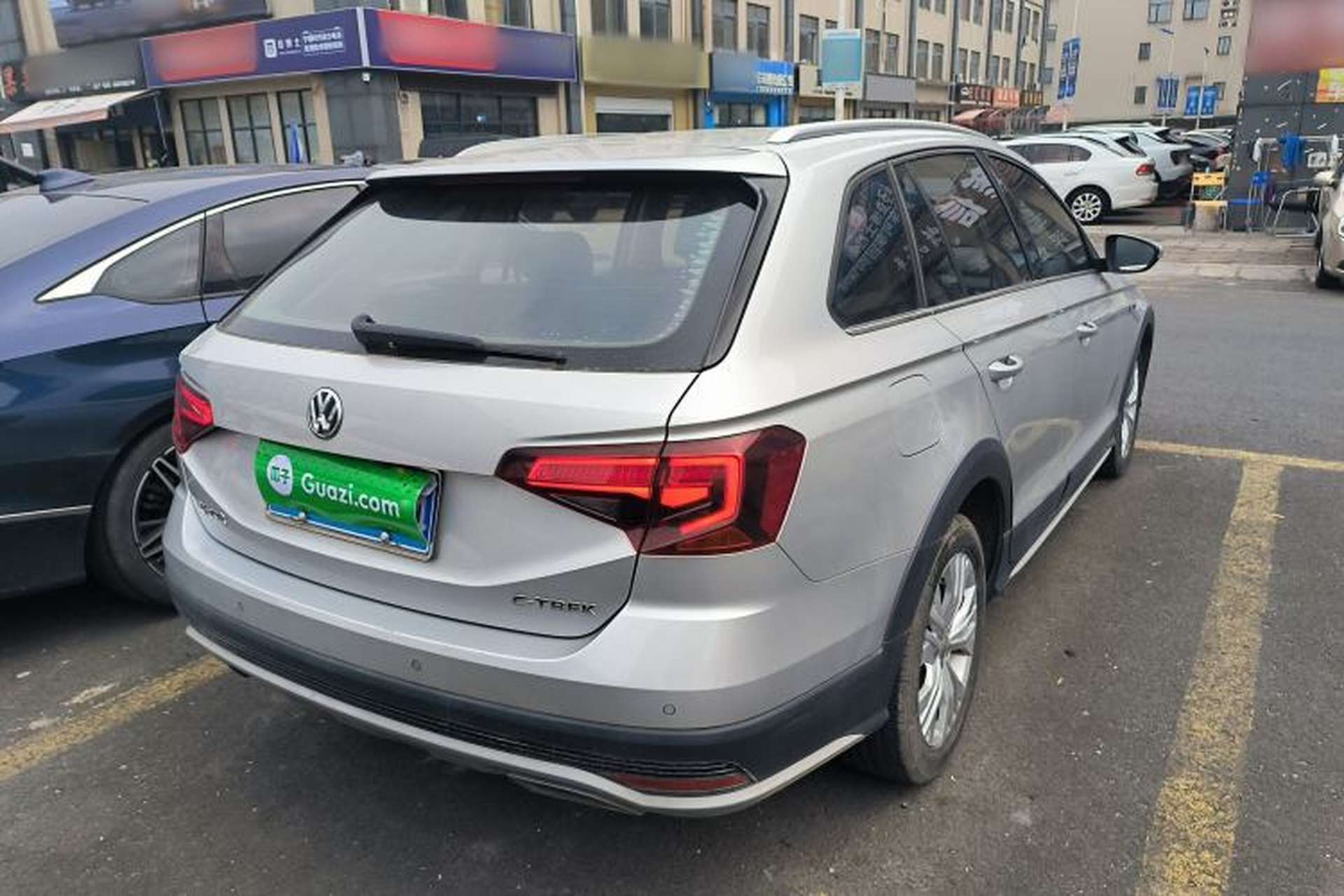 Used Volkswagen C-TREK 2017 1.6L Automatic Comfort Model Rear Right 45 Deg