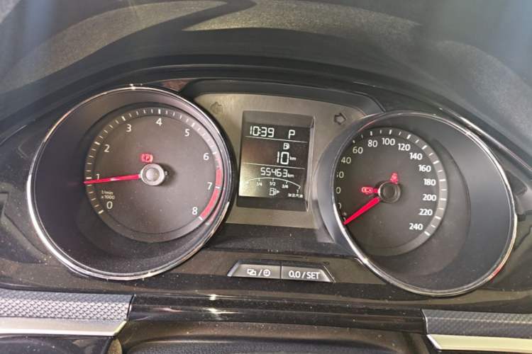 Used Volkswagen C-TREK 2017 1.6L Automatic Comfort Model Instrument Cluster