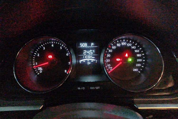 Used Volkswagen C-TREK 2017 1.6L Automatic Comfort Model Instrument Cluster