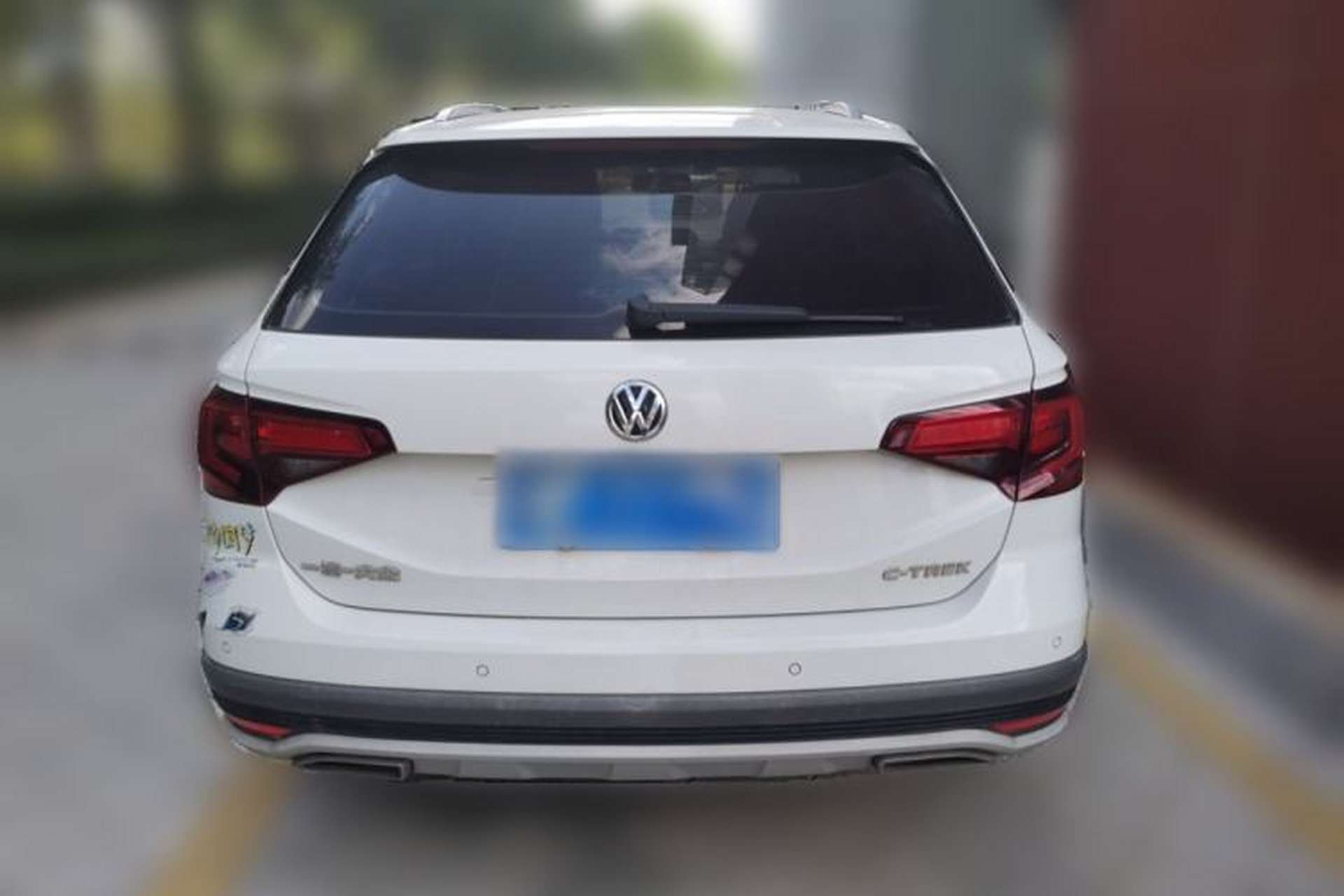 Used Volkswagen C-TREK 2017 1.6L Automatic Comfort Model Rear