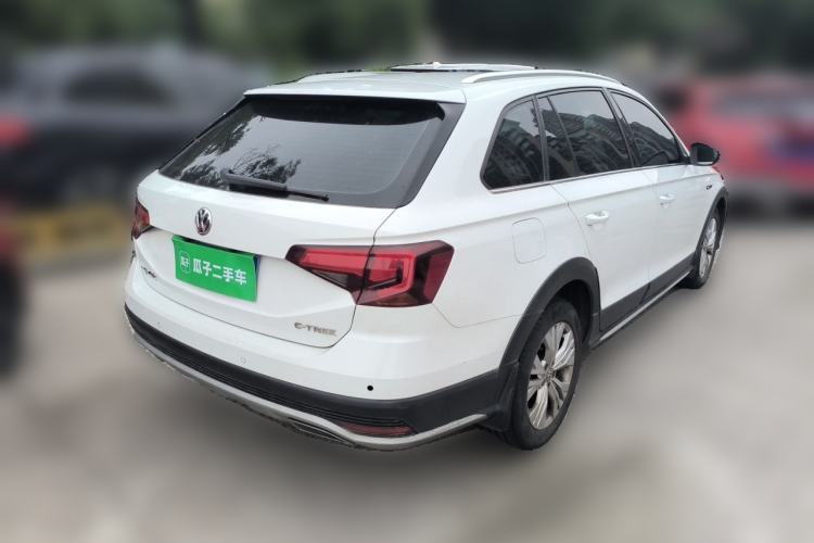 Used Volkswagen C-TREK 2017 1.6L Automatic Comfort Model Rear Right 45 Deg