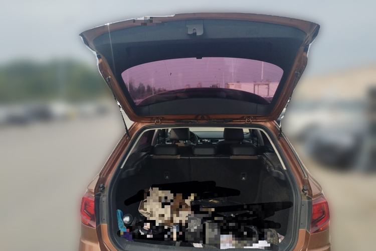 Used Volkswagen C-TREK 2018 1.5L Automatic Comfort Model Trunk