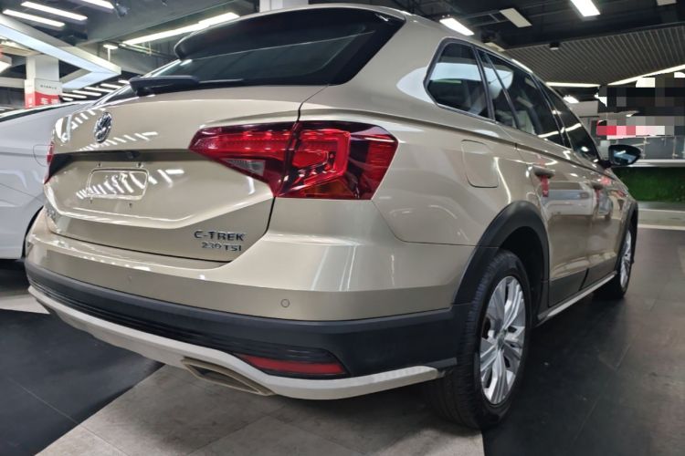 Used Volkswagen C-TREK 2018 230TSI DSG Comfort Model Rear Right 45 Deg