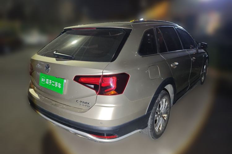 Used Volkswagen C-TREK 2018 230TSI DSG Comfort Model Rear Right 45 Deg