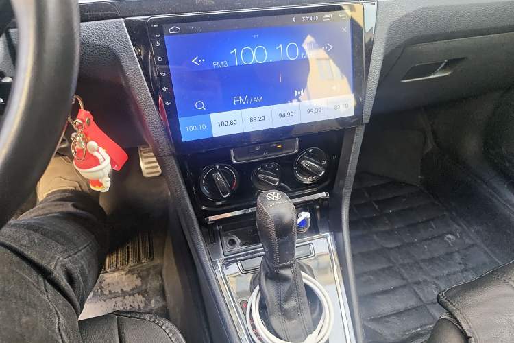 Used Volkswagen C-TREK 2018 230TSI DSG Comfort Model Audio And AC Panel